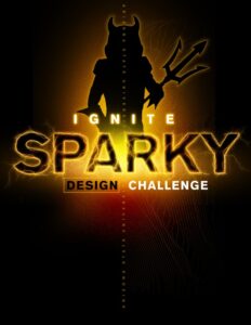 Flyer for the "Ignite Sparky" event for Devils Invent.